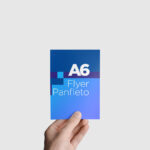 impressão offset de flyers, panfletos e folhetos pequeno formato