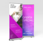 impressao de expositores roll-up